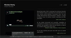 Desktop Screenshot of nicolas-marty.com
